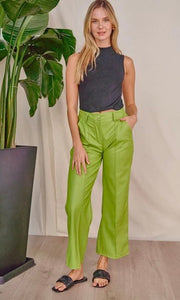 SELINA NEON GREEN PANTS