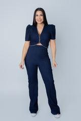 IDALIA DENIM JUMPSUIT