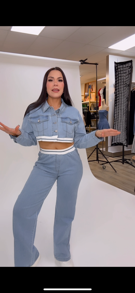 MICHELLE DENIM SET