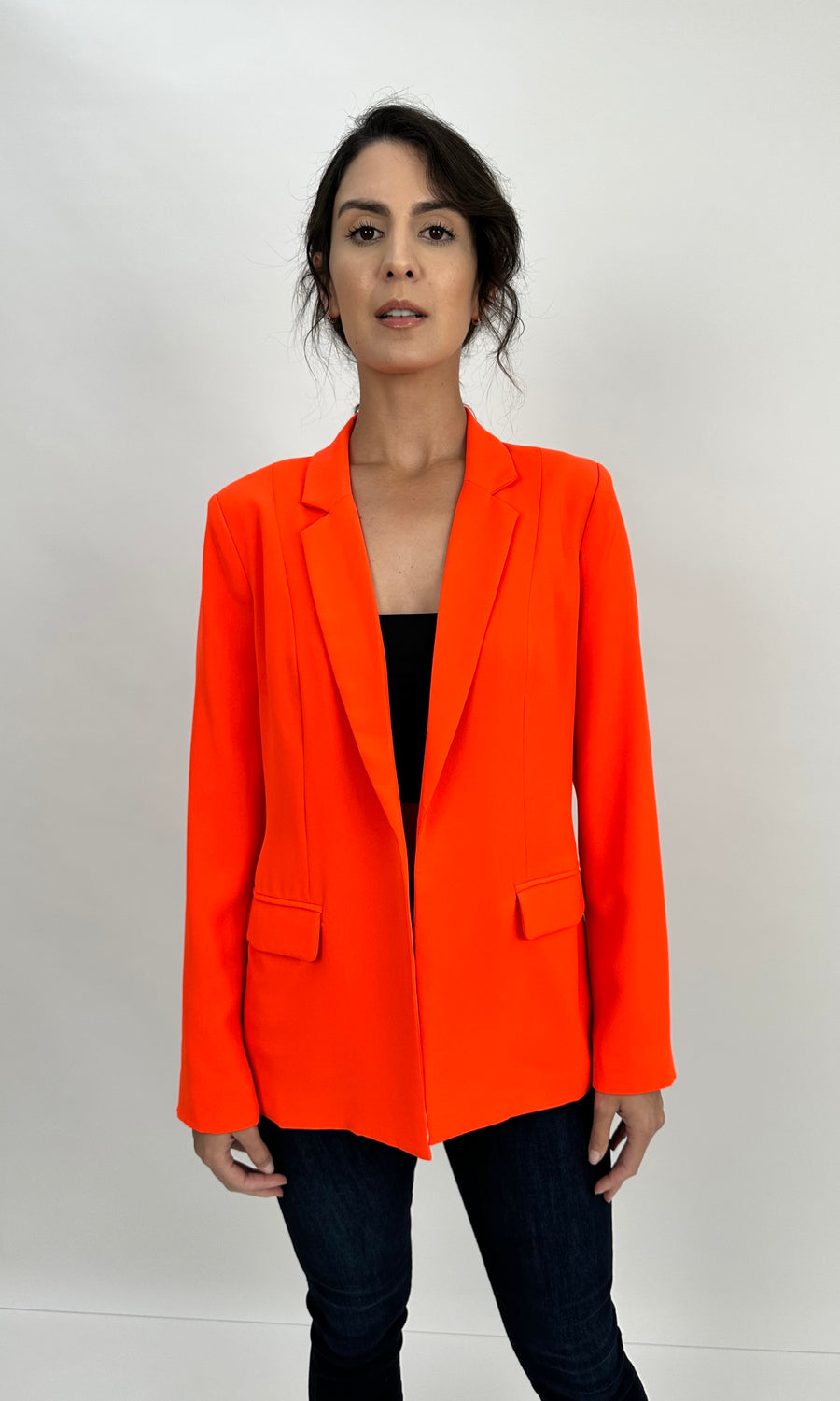 GINETH NEON ORANGE ITALY BLAZER