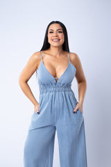 CAROLA DENIM JUMPSUIT