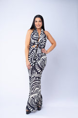 DIANIRIS PRINT JUMPSUIT