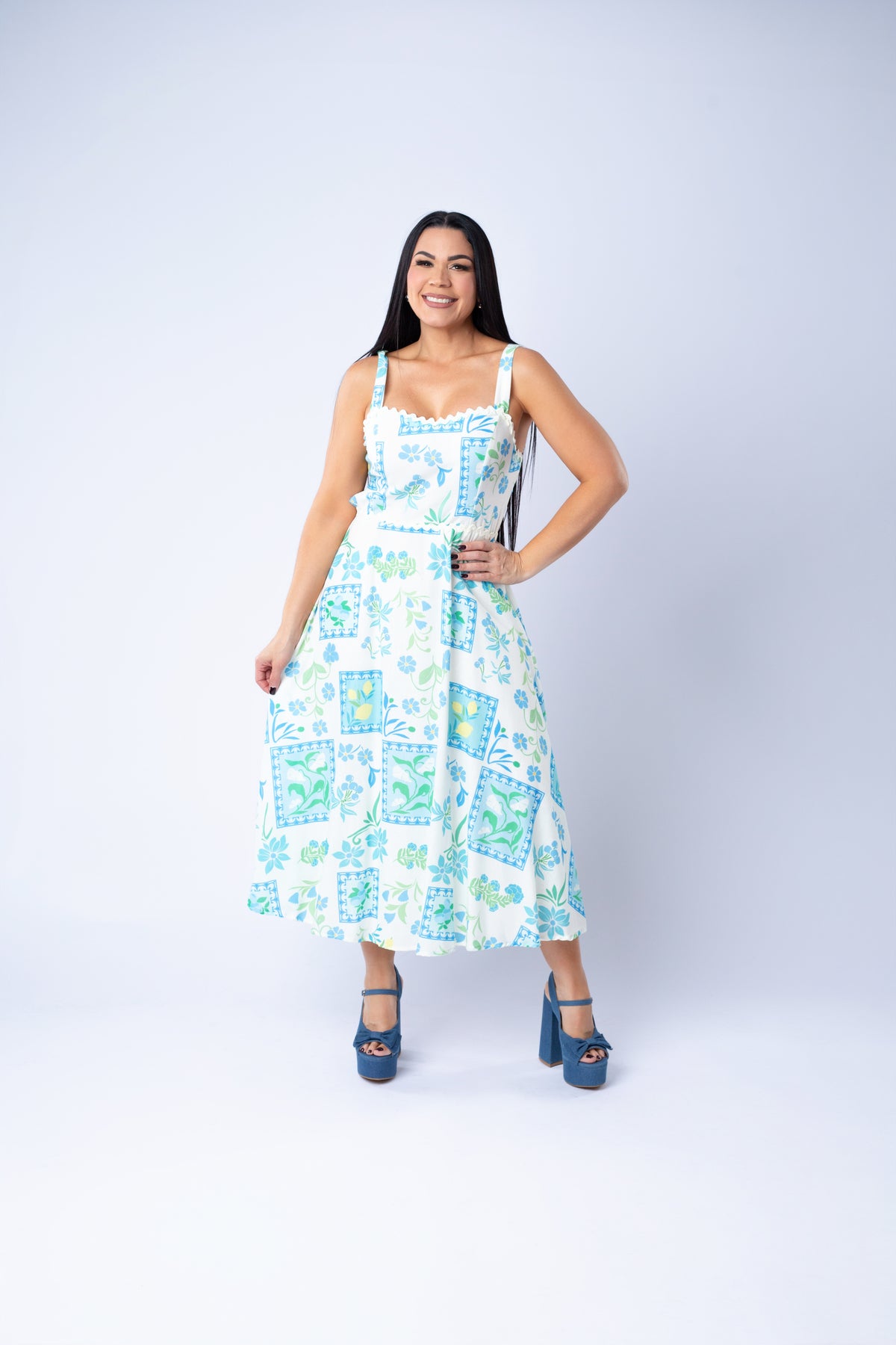 ISAURA PRINT DRESS