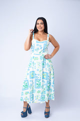 ISAURA PRINT DRESS