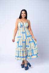 ROSELYN PRINT DRESS