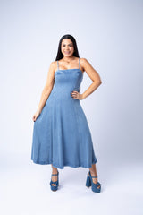 ERICKA DENIM DRESS