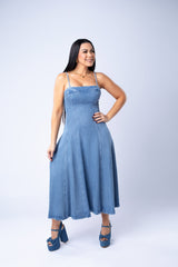 ERICKA DENIM DRESS