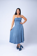 ERICKA DENIM DRESS