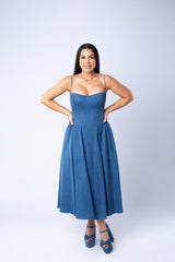 ORIANA DENIM DRESS