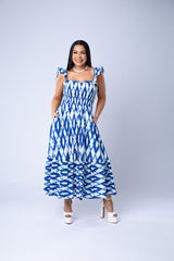 YURANY PRINT DRESS