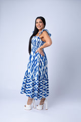 YURANY PRINT DRESS