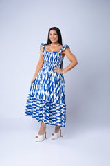 YURANY PRINT DRESS