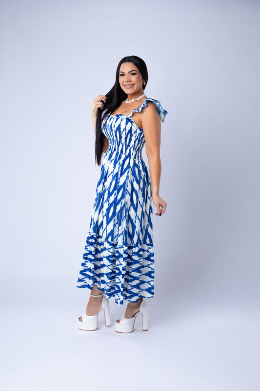 YURANY PRINT DRESS