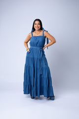 ELENA DENIM DRESS