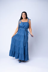 ELENA DENIM DRESS