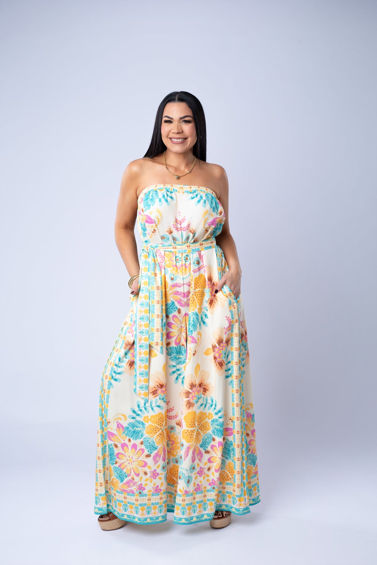 GISELA PRINT JUMPSUIT