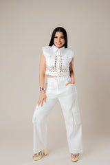 SCARLETH LINEN SET