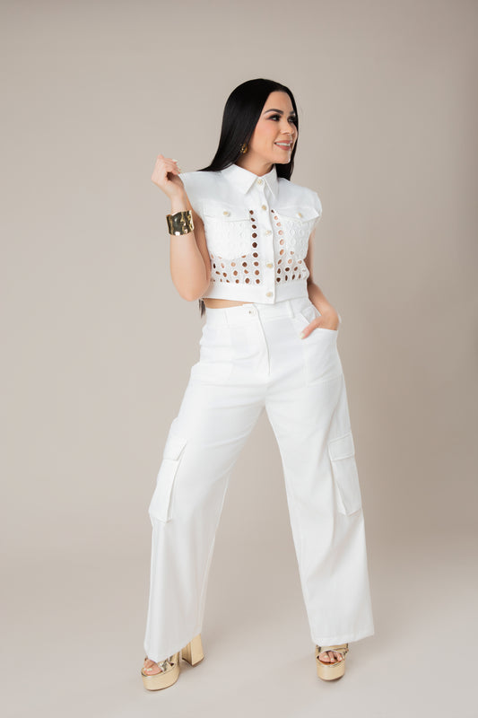 SCARLETH LINEN SET