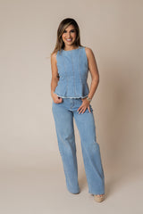 ROSSY DENIM SET