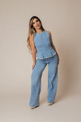 ROSSY DENIM SET