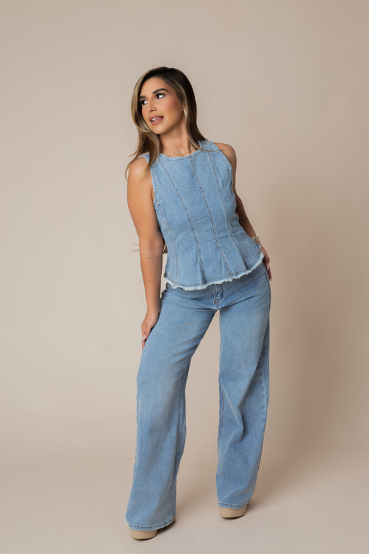 ANA DENIM SET