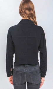 CHAQUETA PEGGIE NEGRA