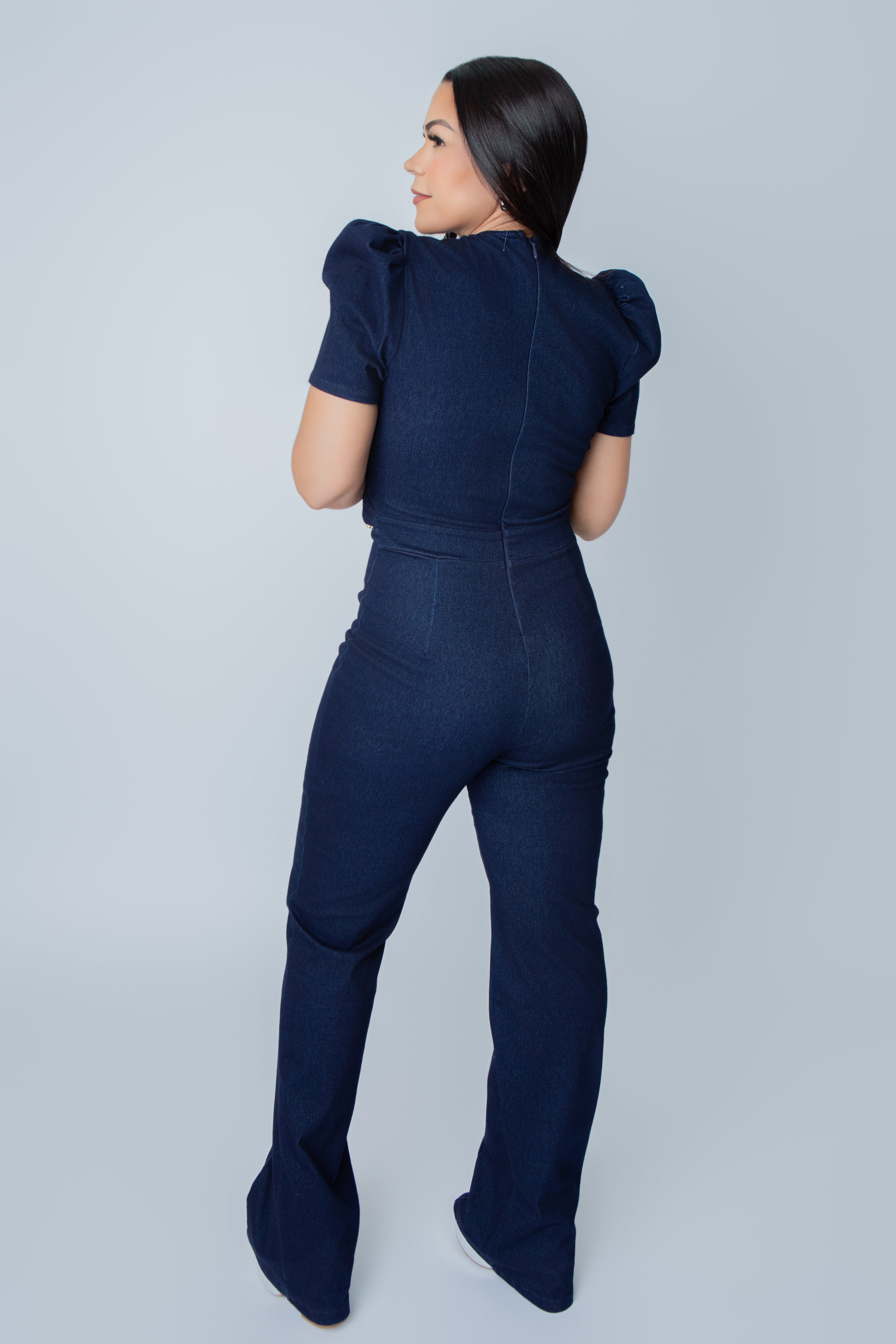 IDALIA DENIM JUMPSUIT