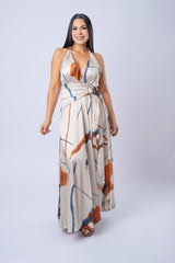 SORAYA PRINT MAXI DRESS