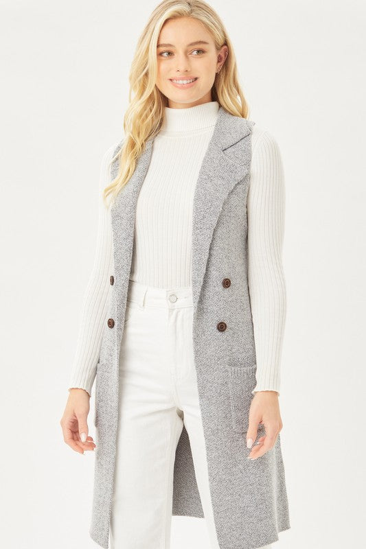 ROSMAR CARDIGAN VEST