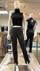 CRISTAL LEATHER PANTS