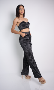 DARIANA SATIN SET
