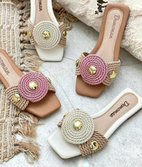SOFIA FLAT SANDALS