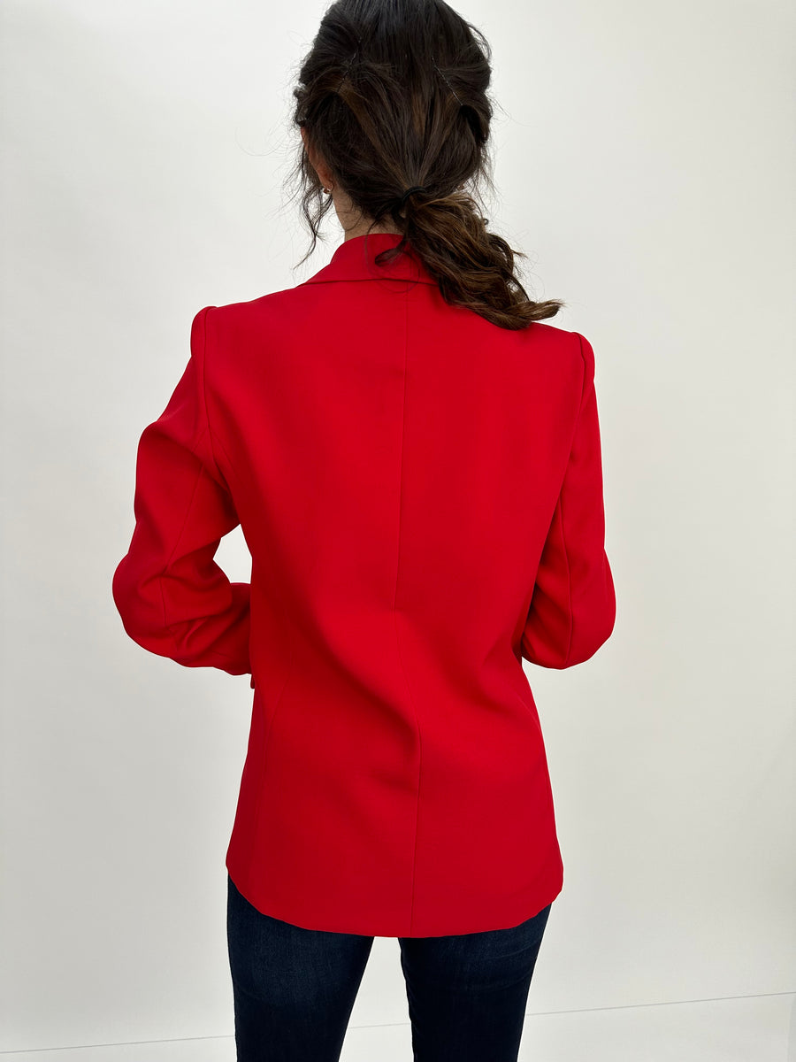 ROSY RED BLAZER