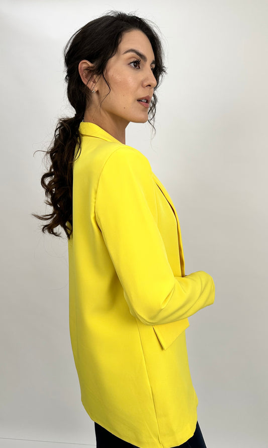 GINETH YELLOW ITALY BLAZER