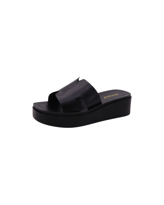 IRENE FLAT PLATFORM SANDALS