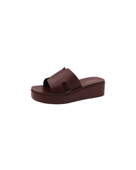 IRENE FLAT PLATFORM SANDALS