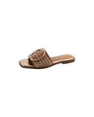ANNIE FLAT SANDALS
