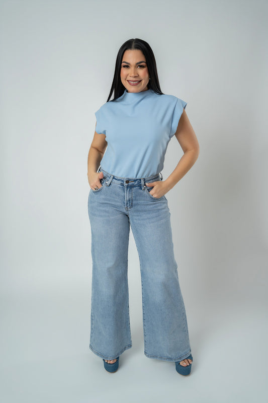 SHEYLA LOW-RISE JEANS