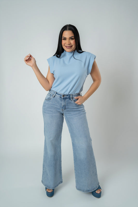 SHEYLA LOW-RISE JEANS