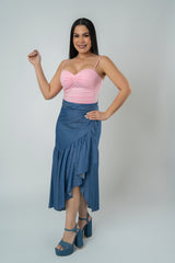 JENNIFER DENIM SKIRT