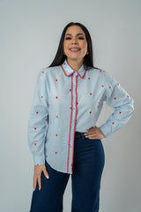 MARILUZ HEARTS SHIRT