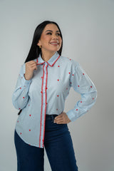 MARILUZ HEARTS SHIRT