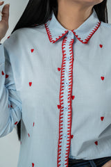 MARILUZ HEARTS SHIRT
