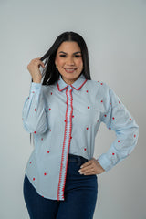 MARILUZ HEARTS SHIRT