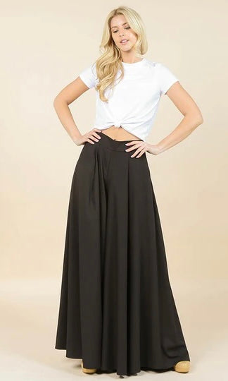 PALAZZO BLACK PANTS