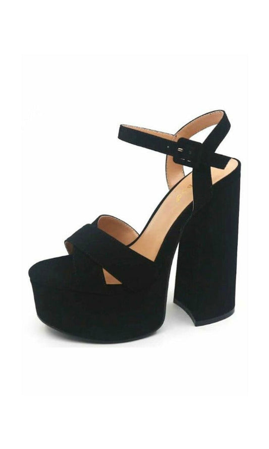 NATALIA BLACK SANDALS