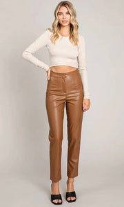 ALLY LEATHER PANTS