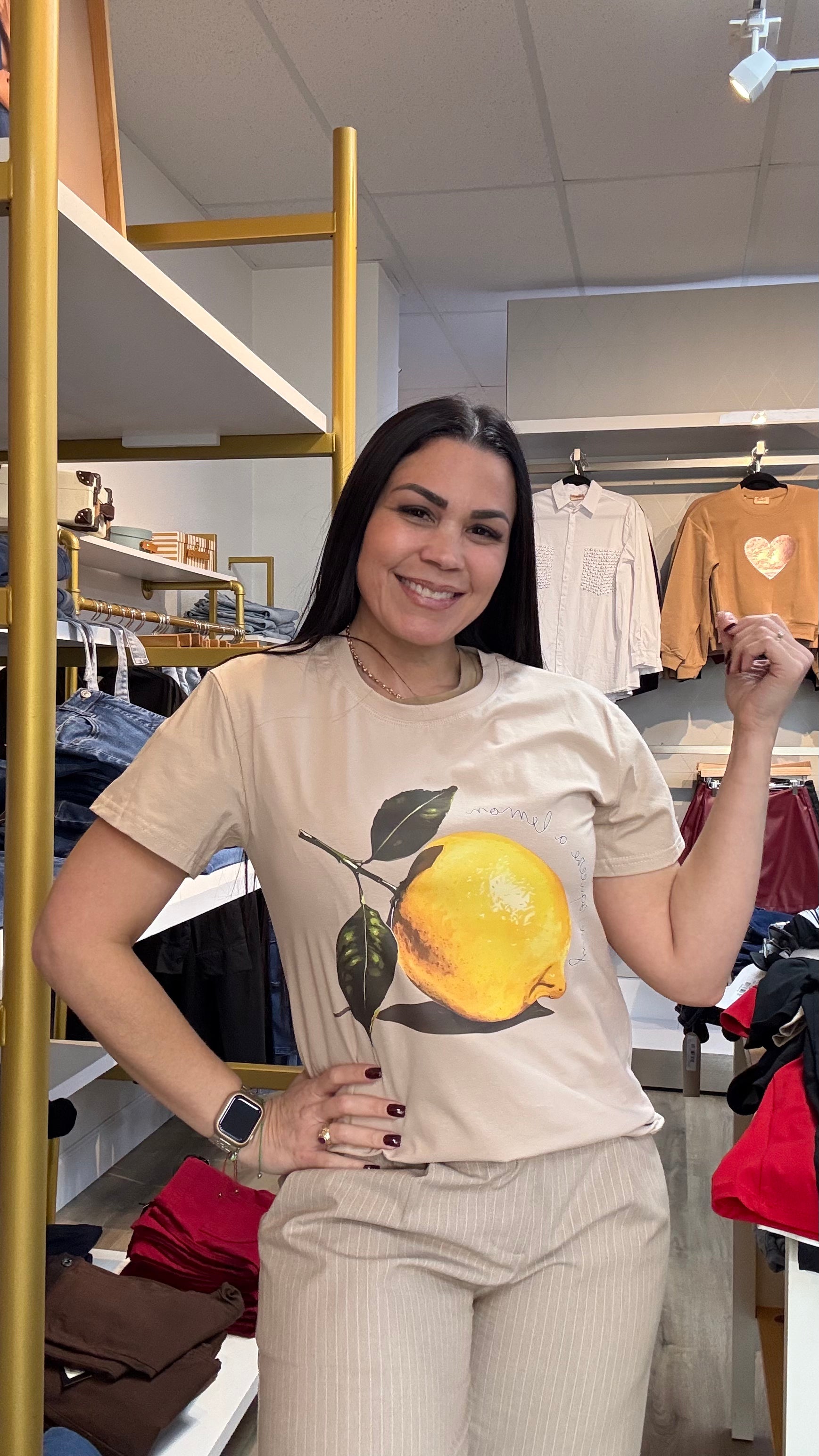 ANAIS LEMON T-SHIRT