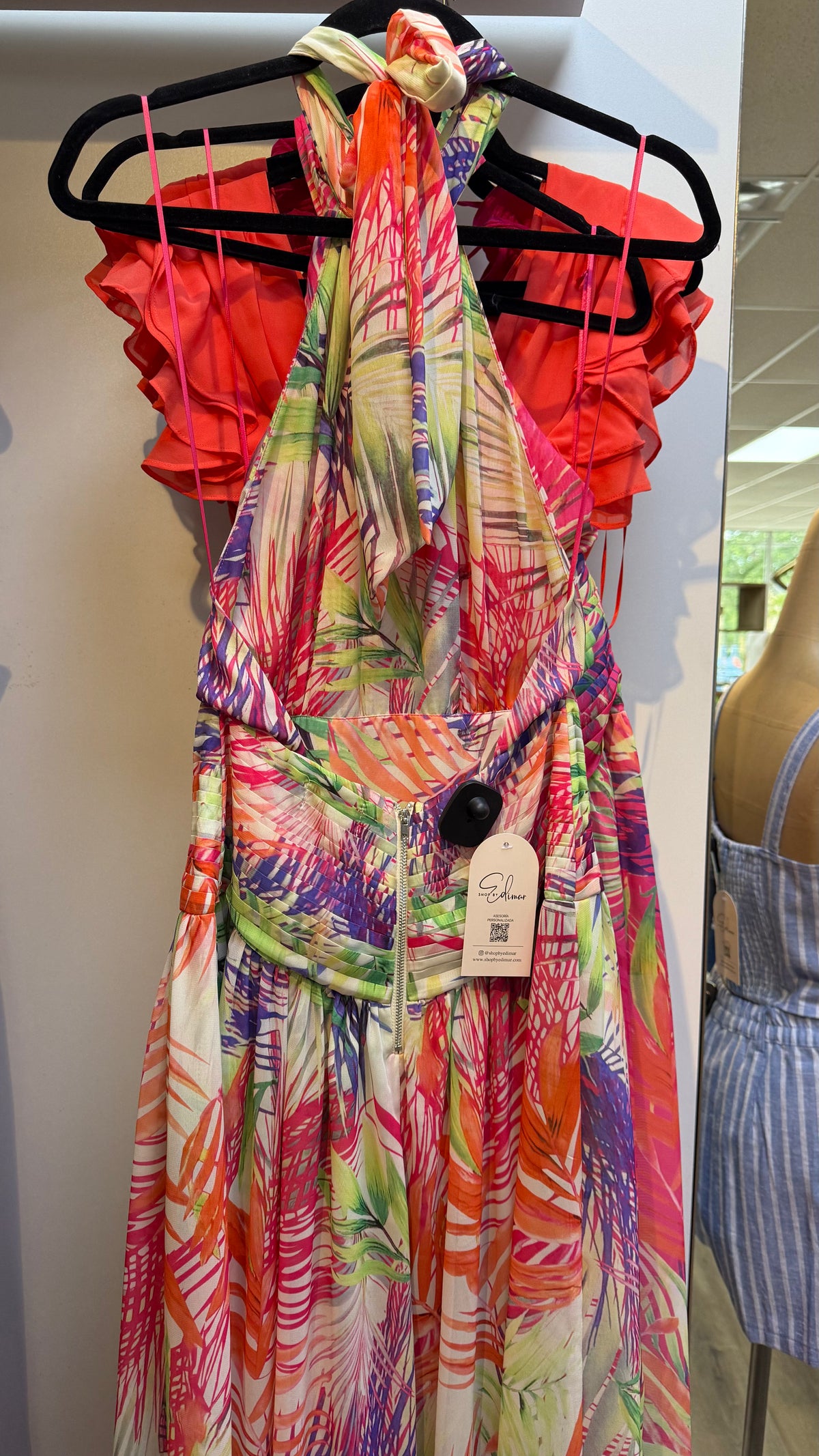 MELINA PRINT DRESS