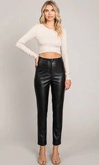 ALLY LEATHER PANTS